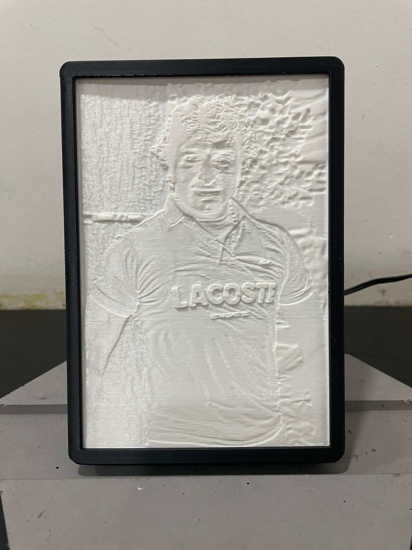 Custom 3D Lithophane Photo Lamp